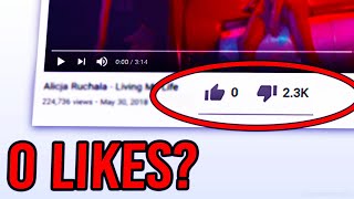 This YouTube Video Has 0 Likes? (how?)