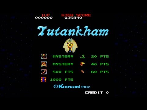 Tutankham 1982 Konami Mame Retro Arcade Games