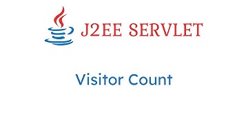 🌀 Java Servlet Program Print Visitor Count