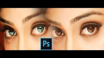 How To Change Eye Color In Photoshop - 90-Second | X-Editor