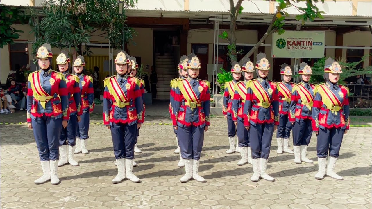 MERINDING! PASKIBRA SMAN 5 KOTA CIMAHI LKBB PROSITION 8 IKIP SILIWANGI