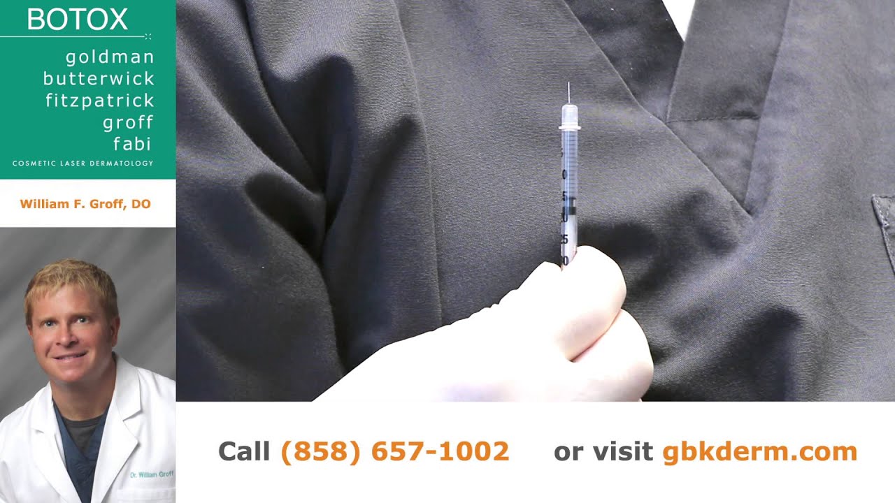 Banner for Botox in San Diego | Cosmetic Dermatologist | Dr. William Groff