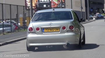 Lexus IS200 1JZ-GTE - REVS, Acceleration and TURBO SOUND!