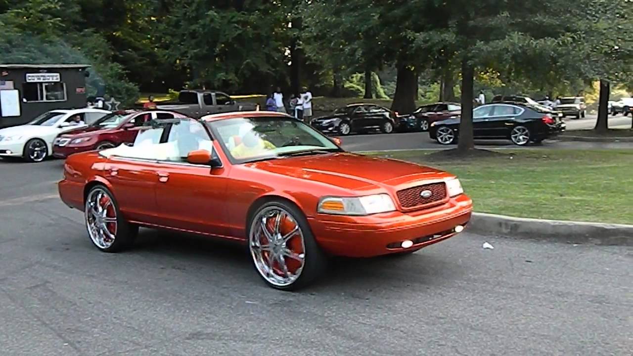 Convertible Ford Crown Vic On Dub Floaters You Convertible Ford Crown Vic On Dub Floaters