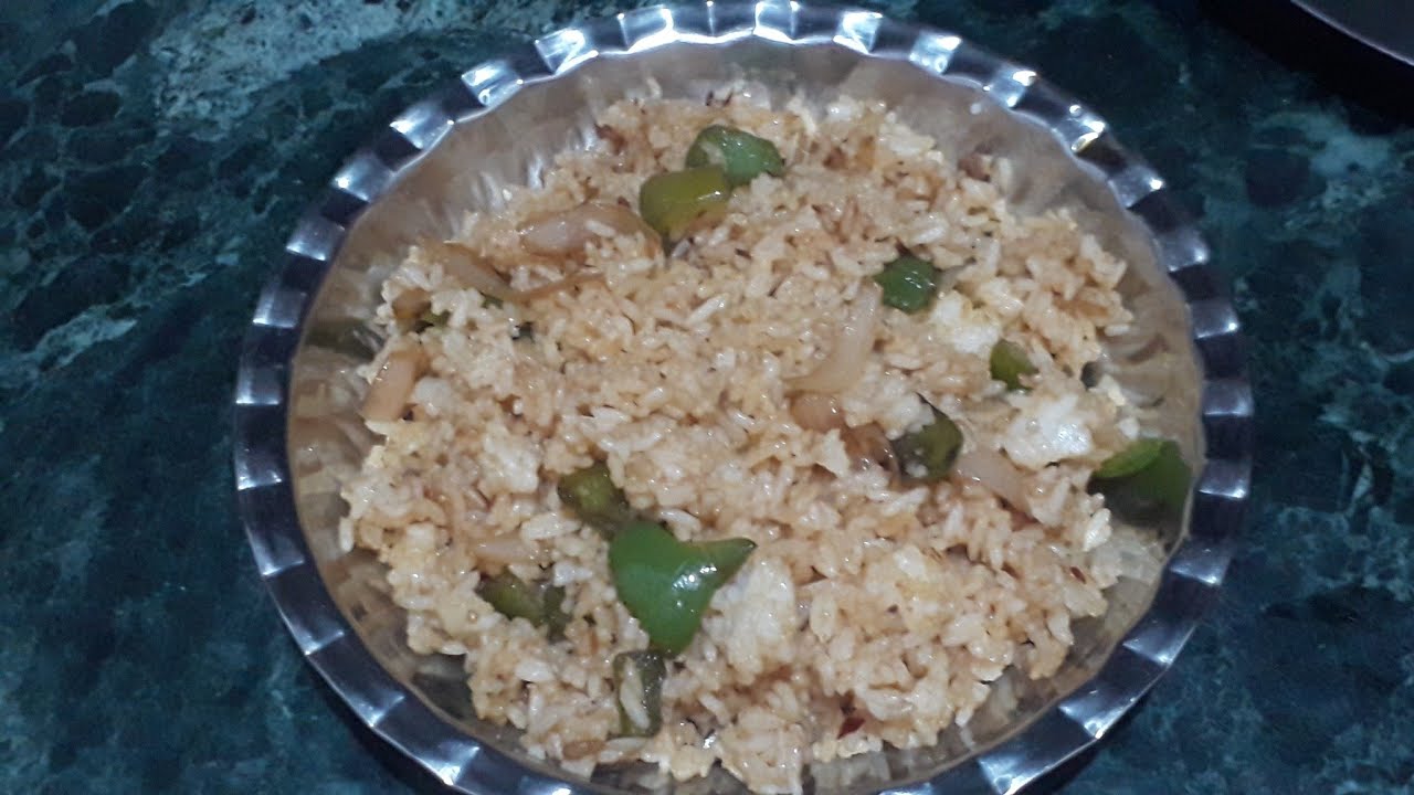 Quick and Easy recipe of Chinese Rice YouTube