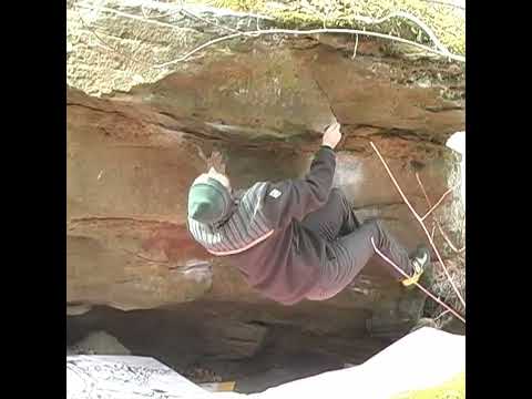 Beta Video for climb Warming Up Right v2, Sandstone