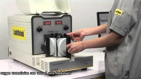 Coulometric Sensor Method Oxygen Permeation Analyzer for Solar Backsheet - Labthink