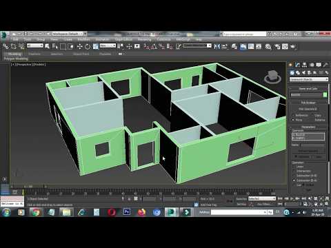 How to Make Floor Plan with Easy Method in 3ds Max