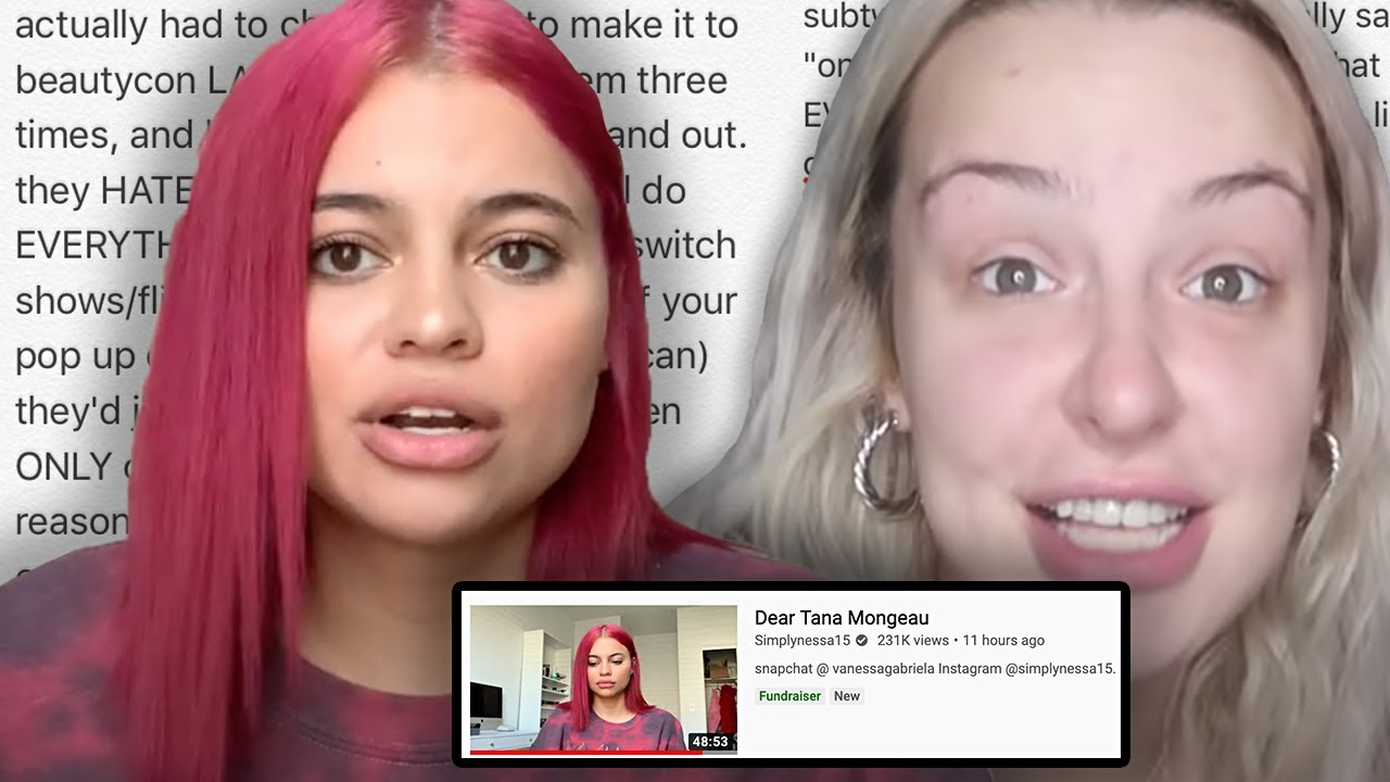 Nessa Exposes Tana Mongeau Youtube