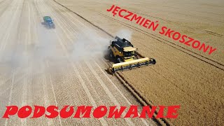 Żniwa 2022💪 Jęczmień Dolnośląskie 🌾 Największe maszyny rolnicze🚜 New Holland CR 9080 i T7.270 #farm