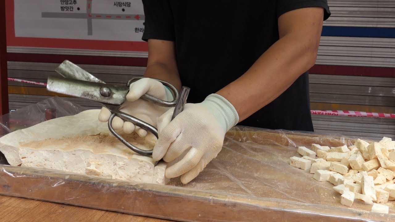 호박엿장수 엿치기 예술 Amazing performance/ pumpkin taffy/ Korean street food