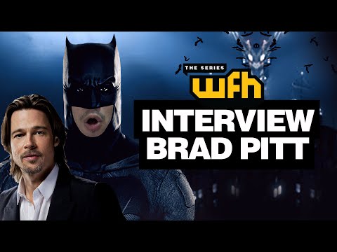 BATMAN DAN BRAD PITT BIKIN RUSUH SAAT INTERVIEW?! - WFH THE SERIES #4