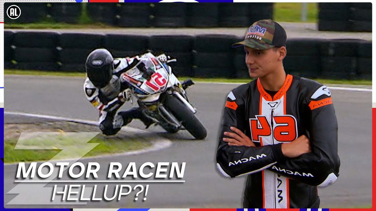 SNELLER door de bocht met Bo Bendsneyder !🏍 | HELLUP?! Motorracen | Zappsport