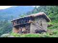 Nepali mountain village life  naturally beautiful and peaceful  rural life nepal villagelifenepal