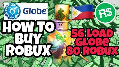 How to buy robux using load Globe and Smart
