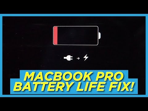 MacBook Pro 배터리 소모 문제 해결