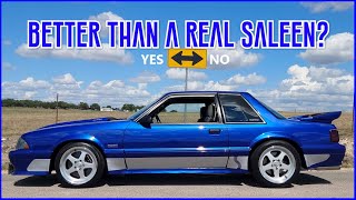 Sonic Blue SALEEN Clone Foxbody Coupe  ProCharged!  TIPS05E60