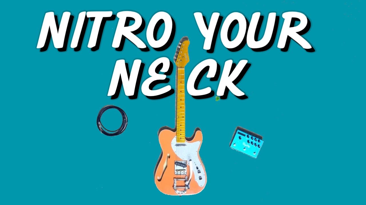 How to Finish a Guitar Neck in Nitrocellulose Inexpensively YouTube