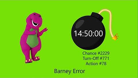 (REUPLOAD) Barney Error (TTUSDDLAFSBEITWWD) [Part 78]