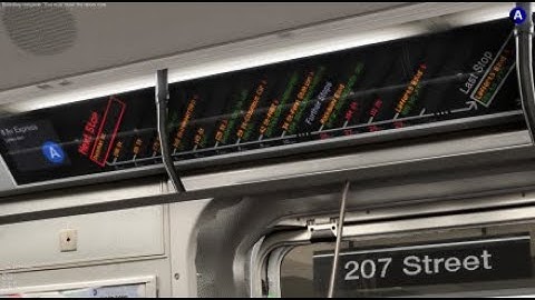 OpenBVE RP Multiplayer: NYC Subway R160 A to Ozone Park Lefferts Blvd via Lefferts Exp