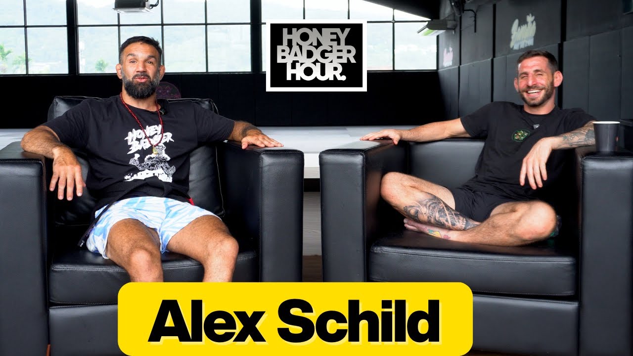 Alex Schild of @bangtaomuaythaimma Honey Badger Hour episode 200! - YouTube