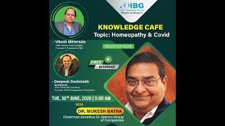 India Business Group - Knowledge Cafe - Dr. Mukesh Batra