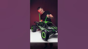 Installing the whip lights and wheelie bar, then firing up the Traxxas Pro Scale Sand Car!