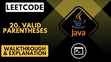 LeetCode 20. Valid Parentheses (Java)