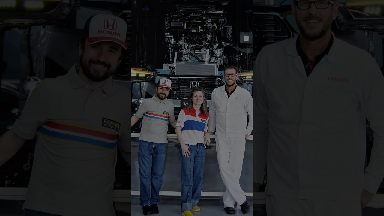 Leon e Nilce, @coisadenerd, visitaram a fábrica da Honda e conferiram um WR-V em detalhes. 👀🚘