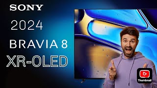 2024 Sony Bravia 8 OLED TV with Bravia Theatre Quad first look.