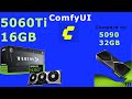 Geforce RTX 5060 Ti 16GB Review - Great for ComfyUI, Stable Diffusion & Most Gaming!
