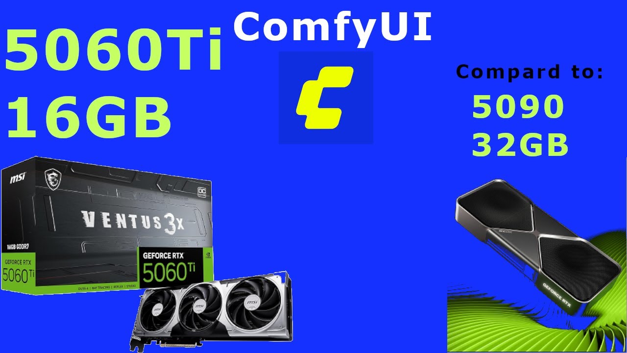 Geforce RTX 5060 Ti 16GB Review - Great for ComfyUI, Stable 