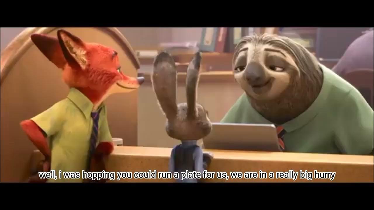 Text Narative Assignment ( Zootopia) DMV Scene - YouTube