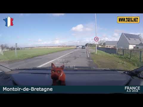 Montoir de Bretagne FRANCE 2018 Driving Road Trip WWW.TOFIL.NET
