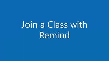 Remind app - How to join a class on your mobile device