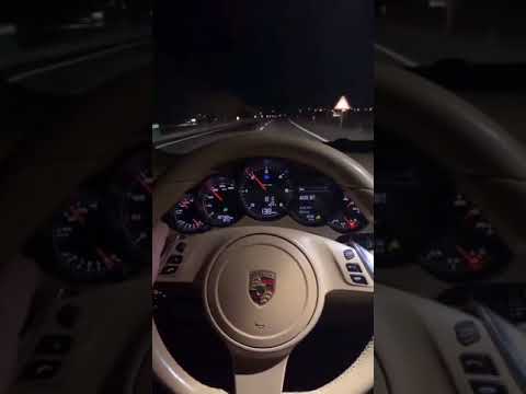 Araba Snap|Porsche Panemera|Gece|Hız