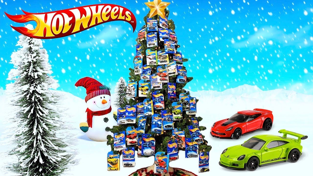 Hot Wheels Holiday Toy Tree Surprise! YouTube