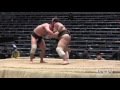 森麗 改め 勇竜の初白星 勇竜 vs 磐梯山 20172017春場所3日目 SUMO Isamiryu vs Bandaisan 2017 Osaka