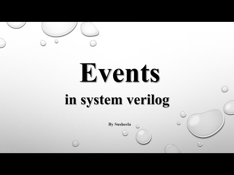 Events in system