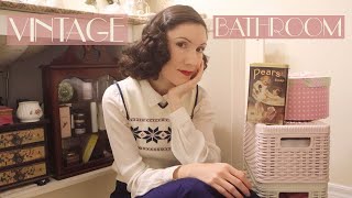 Decluttering My life PART 1: Vintage Bathroom | Carolina Pinglo