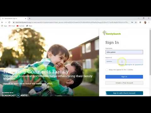 How to Link your FamilySearch account with Ancestry, My Heritage & FindMyPast