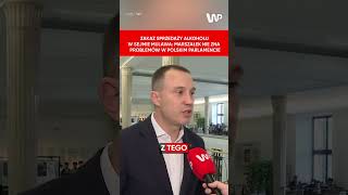 Zakaz Sprzedaży Alkoholu W Sejmie. Mulawa Marszałek Nie Znaproblemów W Parlamencie