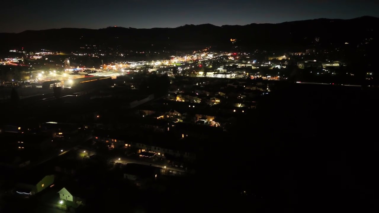 Eschensiedlung bei Nacht