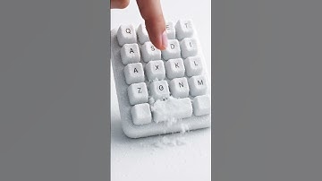 Snow Keyboard ASMR