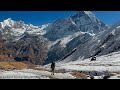 Himalayan serenity annapurna base camp trek nepal  a silent hiking adventure  khoj