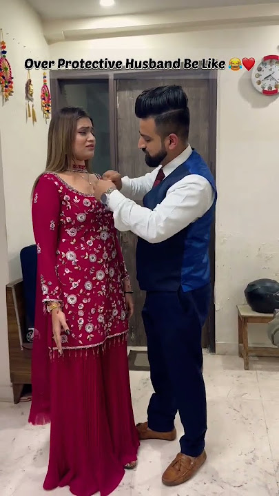 Protective Husband 😍🙈 Must Watch 😂 #couplegoals #protective #possessive #truelove #funny #viral