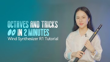 Octaves & Tricks in 2 Minutes | Wind Synthesizer R1 Tutorial