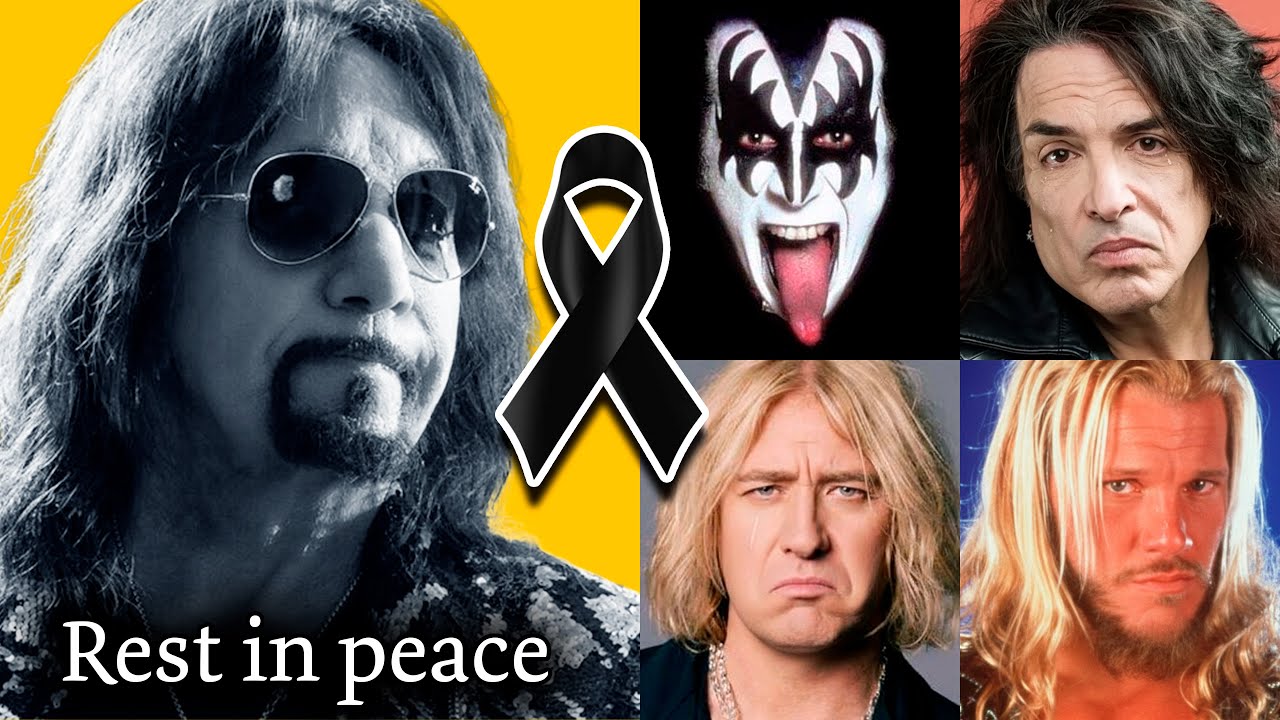 Вот как знаменитости прощаются с участником группы KISS Эйсом Фрейли | #fologan