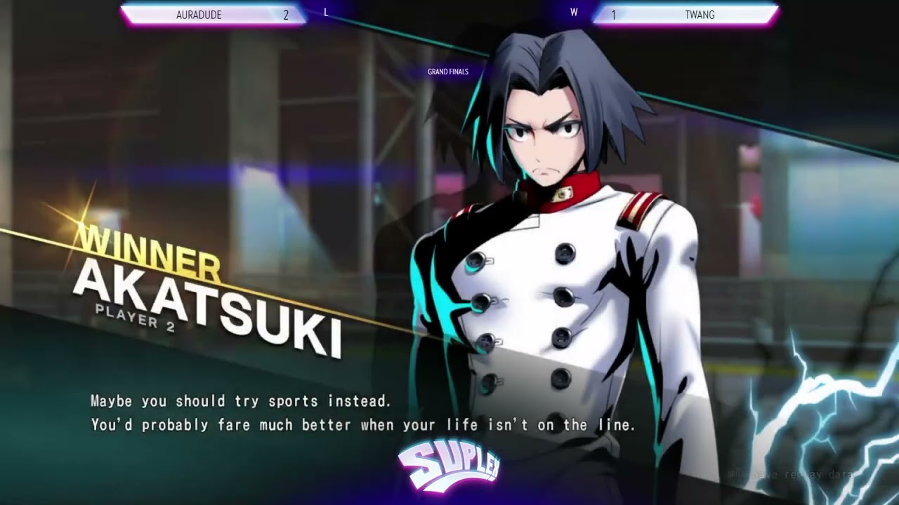 Suplex 116 - Grand Finals - AuraDude (Mika) VS twang (Akatsuki) - Uni 2