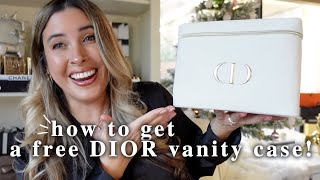 DIOR HUGE HAUL and HOW TO GET A DIOR VANITY CASE